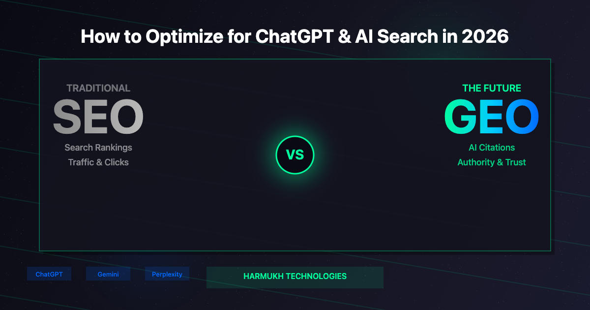 GEO vs SEO: How to Optimize Content for ChatGPT, Gemini, and AI Search in 2026