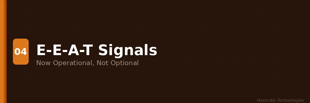 E-E-A-T signals now operational in Google February 2026 update